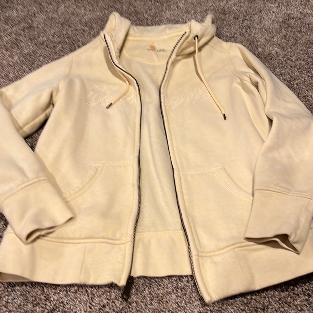 Carhartt zip up hoodie